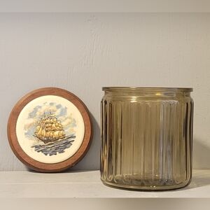 Vintage Jar with Lid